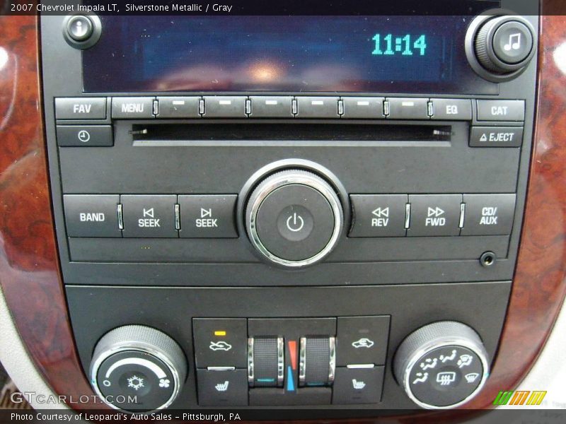 Silverstone Metallic / Gray 2007 Chevrolet Impala LT