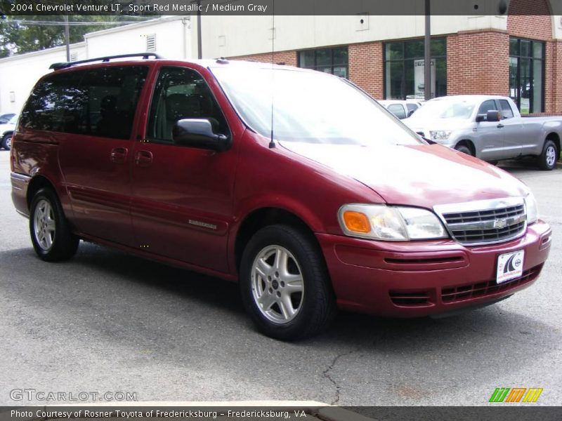 Sport Red Metallic / Medium Gray 2004 Chevrolet Venture LT