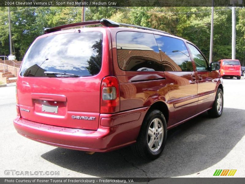 Sport Red Metallic / Medium Gray 2004 Chevrolet Venture LT
