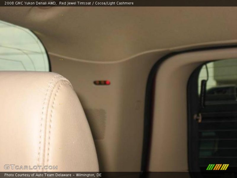 Red Jewel Tintcoat / Cocoa/Light Cashmere 2008 GMC Yukon Denali AWD
