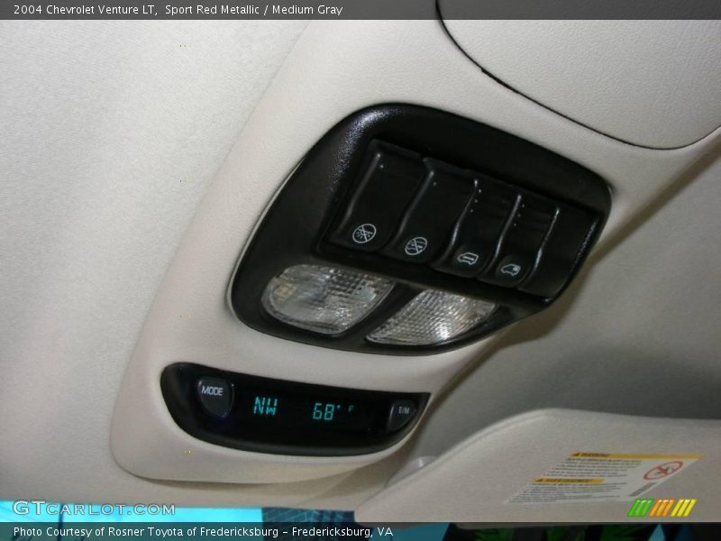Sport Red Metallic / Medium Gray 2004 Chevrolet Venture LT