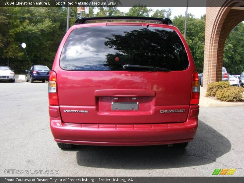 Sport Red Metallic / Medium Gray 2004 Chevrolet Venture LT