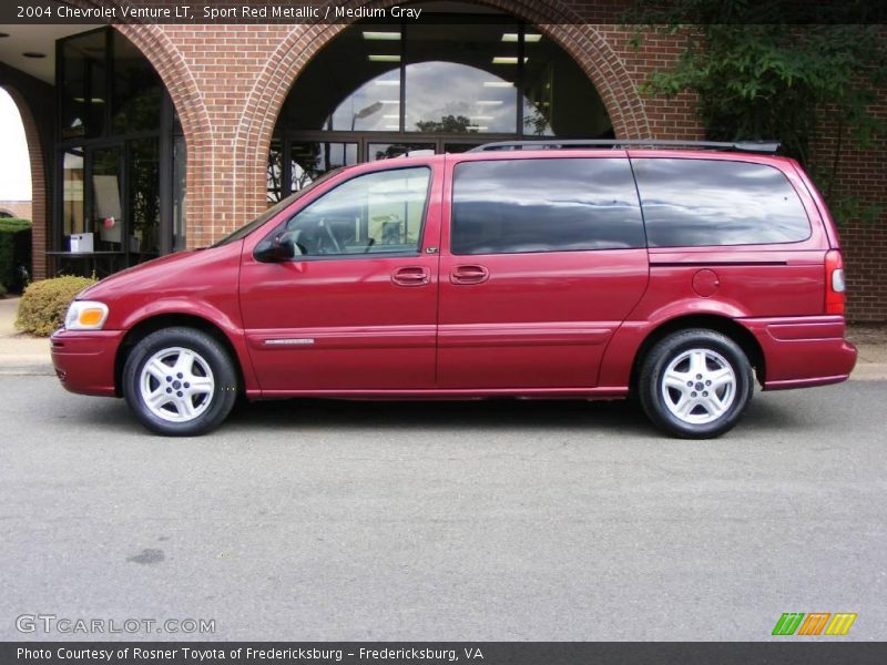 Sport Red Metallic / Medium Gray 2004 Chevrolet Venture LT