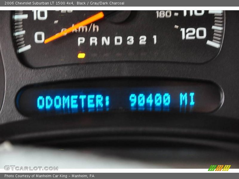 Black / Gray/Dark Charcoal 2006 Chevrolet Suburban LT 1500 4x4