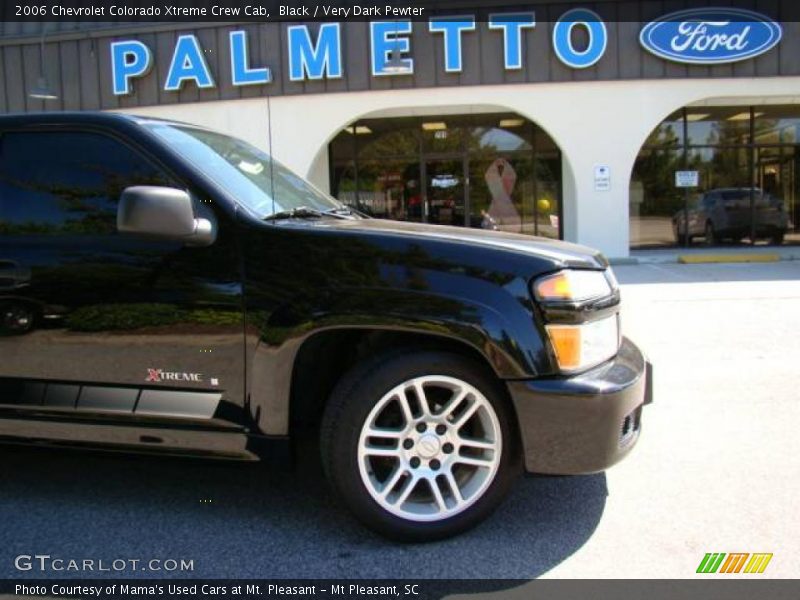 Black / Very Dark Pewter 2006 Chevrolet Colorado Xtreme Crew Cab