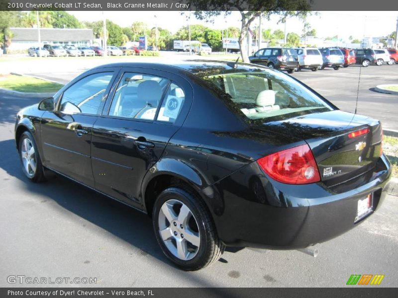 Black Granite Metallic / Gray 2010 Chevrolet Cobalt LT Sedan