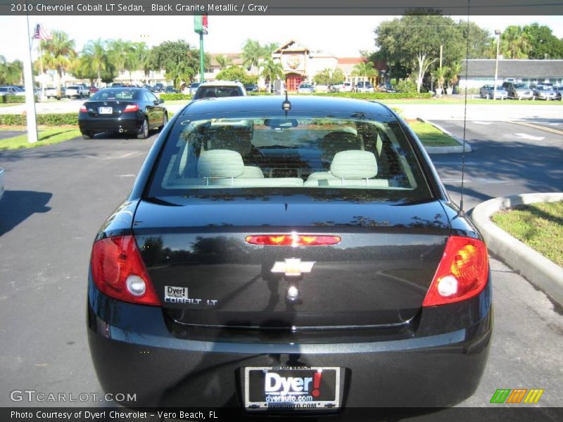 Black Granite Metallic / Gray 2010 Chevrolet Cobalt LT Sedan