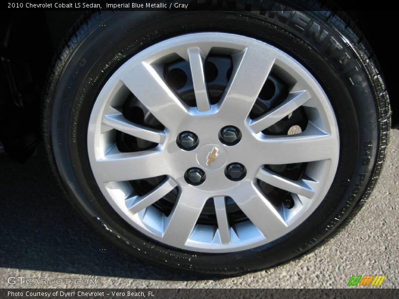 Imperial Blue Metallic / Gray 2010 Chevrolet Cobalt LS Sedan