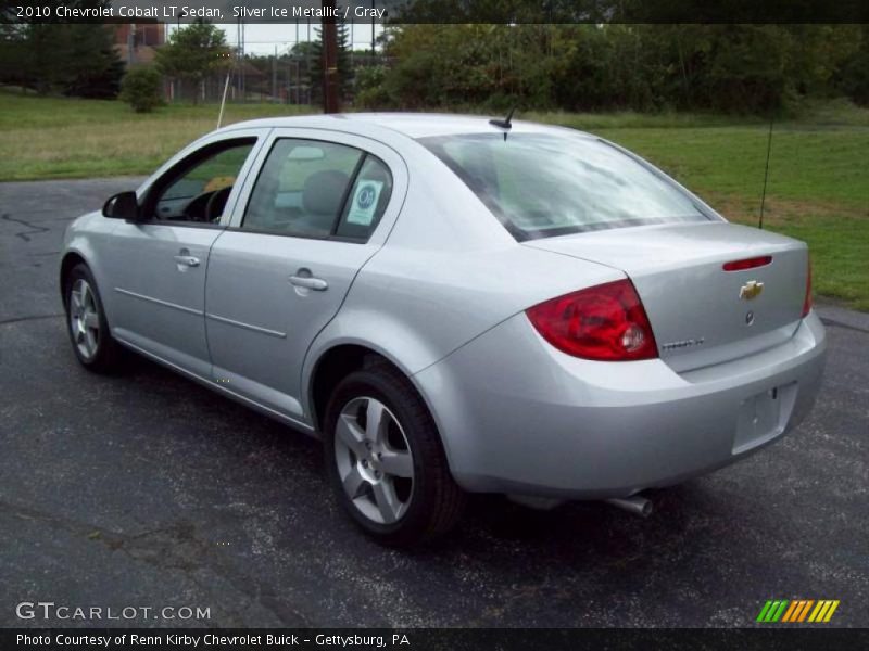Silver Ice Metallic / Gray 2010 Chevrolet Cobalt LT Sedan