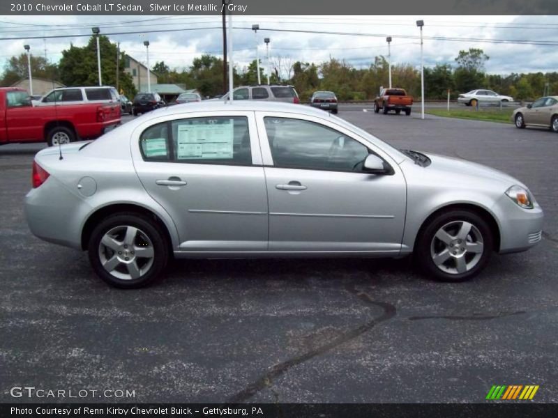 Silver Ice Metallic / Gray 2010 Chevrolet Cobalt LT Sedan
