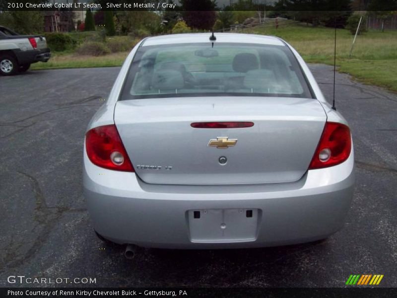 Silver Ice Metallic / Gray 2010 Chevrolet Cobalt LT Sedan