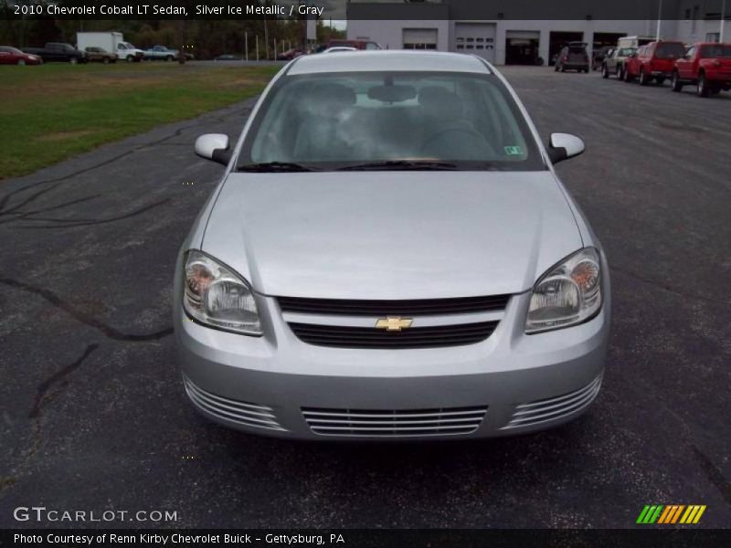 Silver Ice Metallic / Gray 2010 Chevrolet Cobalt LT Sedan