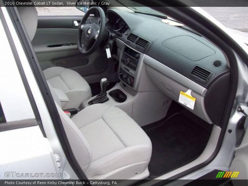 Silver Ice Metallic / Gray 2010 Chevrolet Cobalt LT Sedan