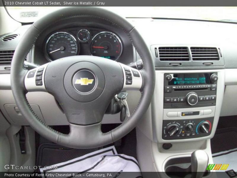 Silver Ice Metallic / Gray 2010 Chevrolet Cobalt LT Sedan