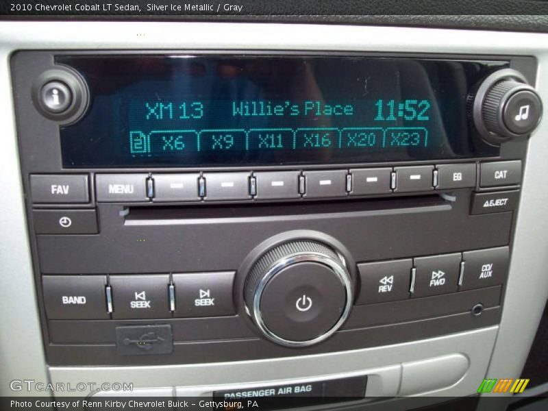 Silver Ice Metallic / Gray 2010 Chevrolet Cobalt LT Sedan