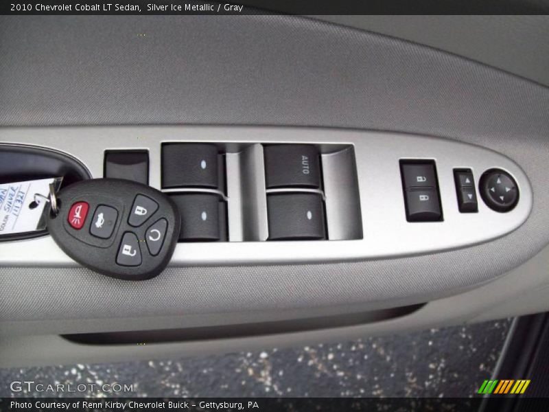 Silver Ice Metallic / Gray 2010 Chevrolet Cobalt LT Sedan
