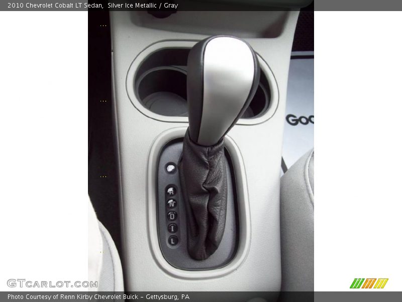 Silver Ice Metallic / Gray 2010 Chevrolet Cobalt LT Sedan