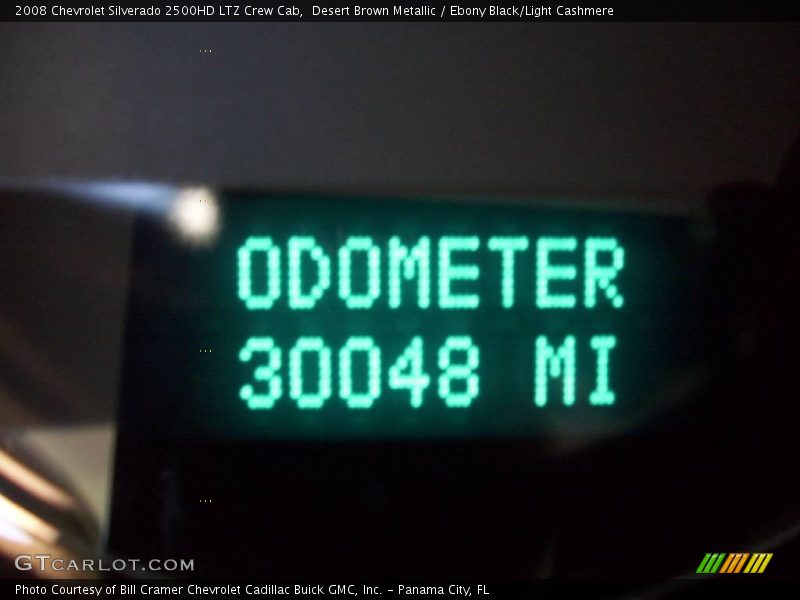 Desert Brown Metallic / Ebony Black/Light Cashmere 2008 Chevrolet Silverado 2500HD LTZ Crew Cab