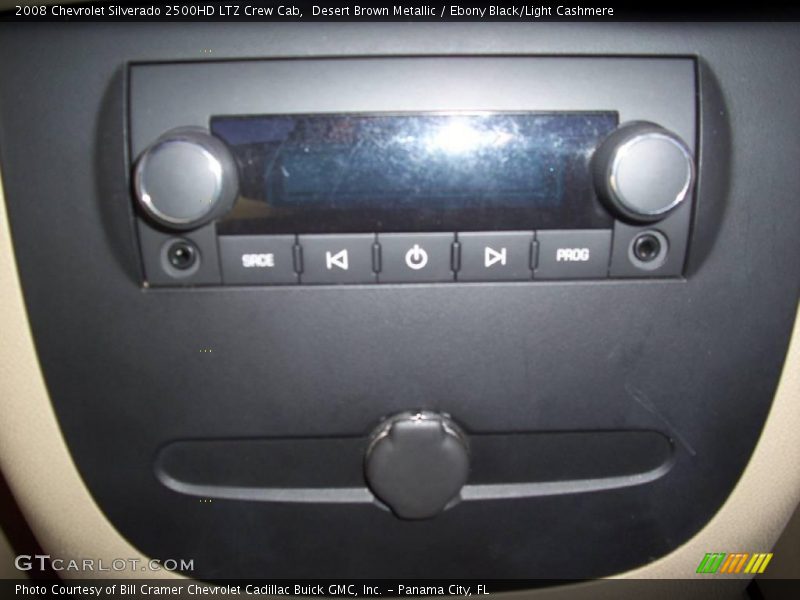 Desert Brown Metallic / Ebony Black/Light Cashmere 2008 Chevrolet Silverado 2500HD LTZ Crew Cab
