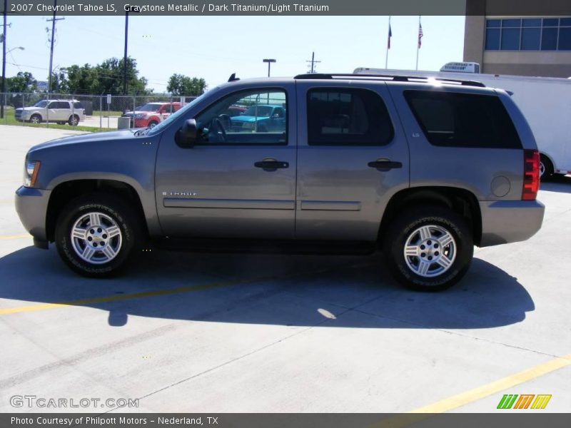 Graystone Metallic / Dark Titanium/Light Titanium 2007 Chevrolet Tahoe LS