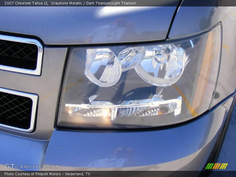 Graystone Metallic / Dark Titanium/Light Titanium 2007 Chevrolet Tahoe LS