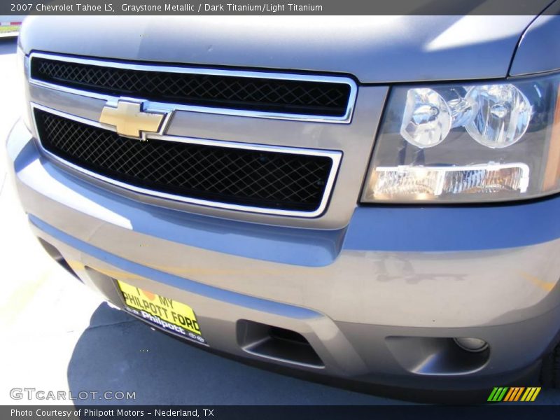 Graystone Metallic / Dark Titanium/Light Titanium 2007 Chevrolet Tahoe LS