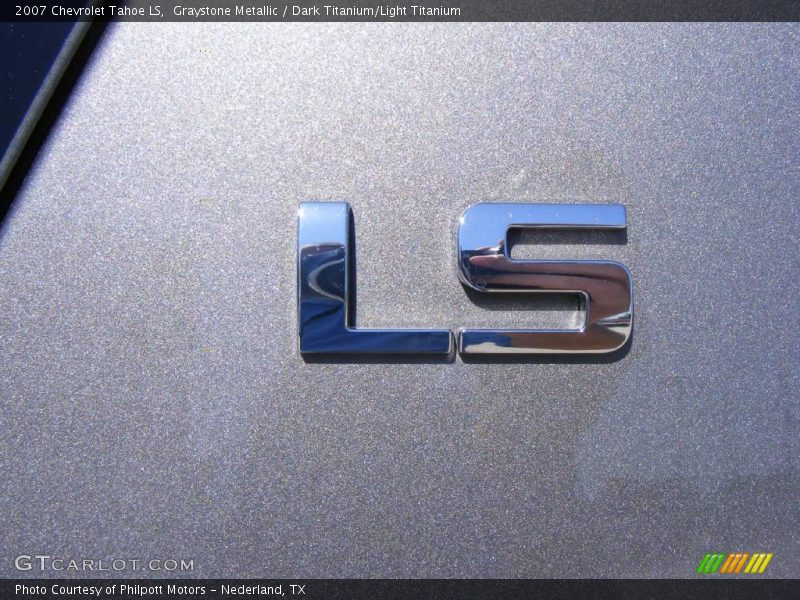 Graystone Metallic / Dark Titanium/Light Titanium 2007 Chevrolet Tahoe LS