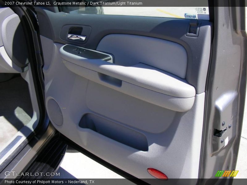 Graystone Metallic / Dark Titanium/Light Titanium 2007 Chevrolet Tahoe LS