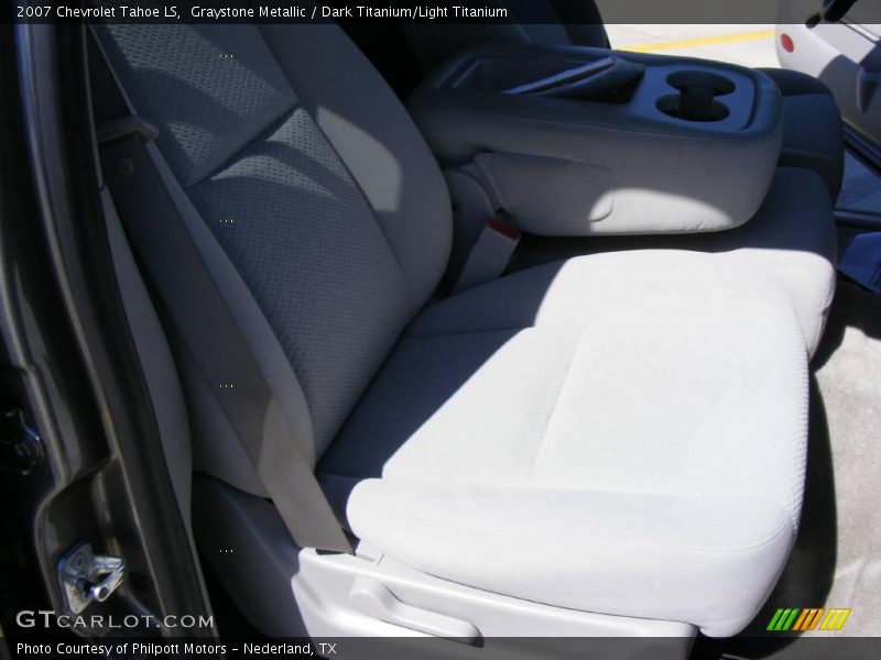 Graystone Metallic / Dark Titanium/Light Titanium 2007 Chevrolet Tahoe LS