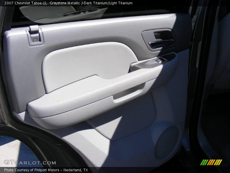 Graystone Metallic / Dark Titanium/Light Titanium 2007 Chevrolet Tahoe LS