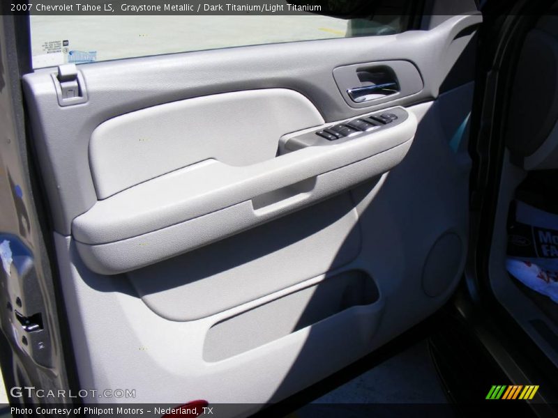Graystone Metallic / Dark Titanium/Light Titanium 2007 Chevrolet Tahoe LS