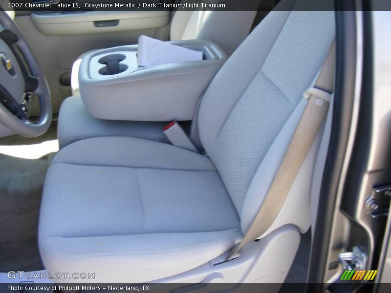 Graystone Metallic / Dark Titanium/Light Titanium 2007 Chevrolet Tahoe LS