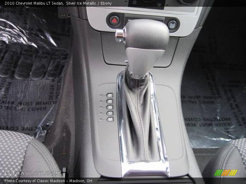 Silver Ice Metallic / Ebony 2010 Chevrolet Malibu LT Sedan