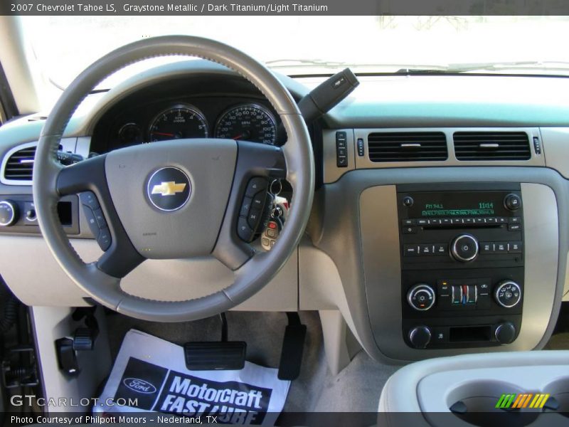 Graystone Metallic / Dark Titanium/Light Titanium 2007 Chevrolet Tahoe LS