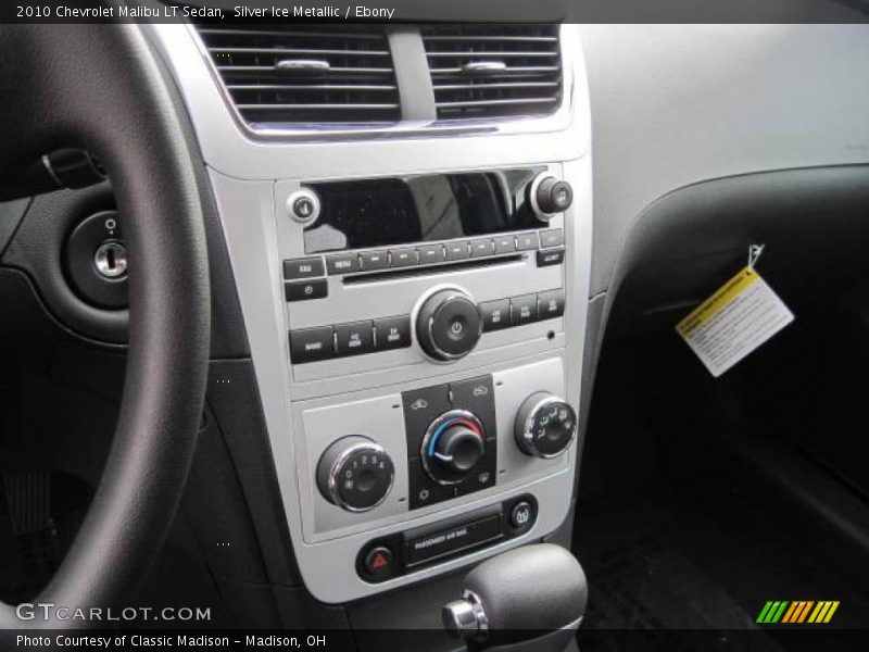 Silver Ice Metallic / Ebony 2010 Chevrolet Malibu LT Sedan
