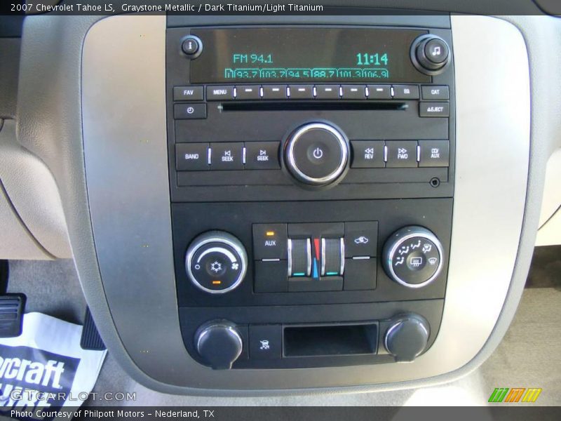 Graystone Metallic / Dark Titanium/Light Titanium 2007 Chevrolet Tahoe LS
