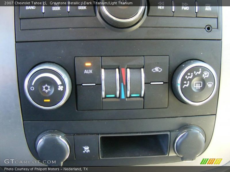 Graystone Metallic / Dark Titanium/Light Titanium 2007 Chevrolet Tahoe LS