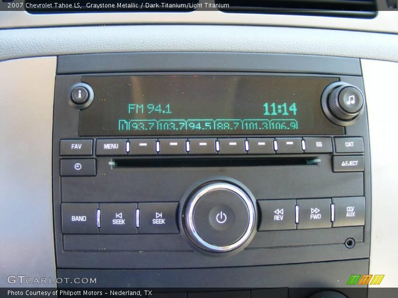 Graystone Metallic / Dark Titanium/Light Titanium 2007 Chevrolet Tahoe LS