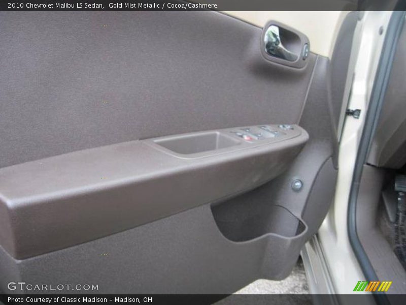 Gold Mist Metallic / Cocoa/Cashmere 2010 Chevrolet Malibu LS Sedan