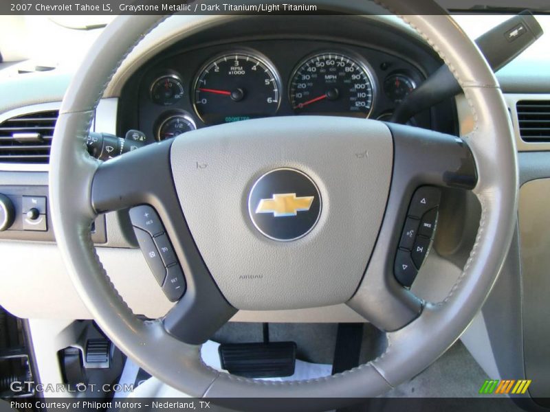 Graystone Metallic / Dark Titanium/Light Titanium 2007 Chevrolet Tahoe LS