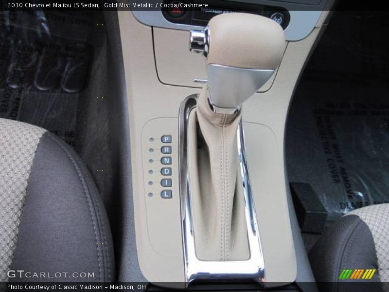 Gold Mist Metallic / Cocoa/Cashmere 2010 Chevrolet Malibu LS Sedan