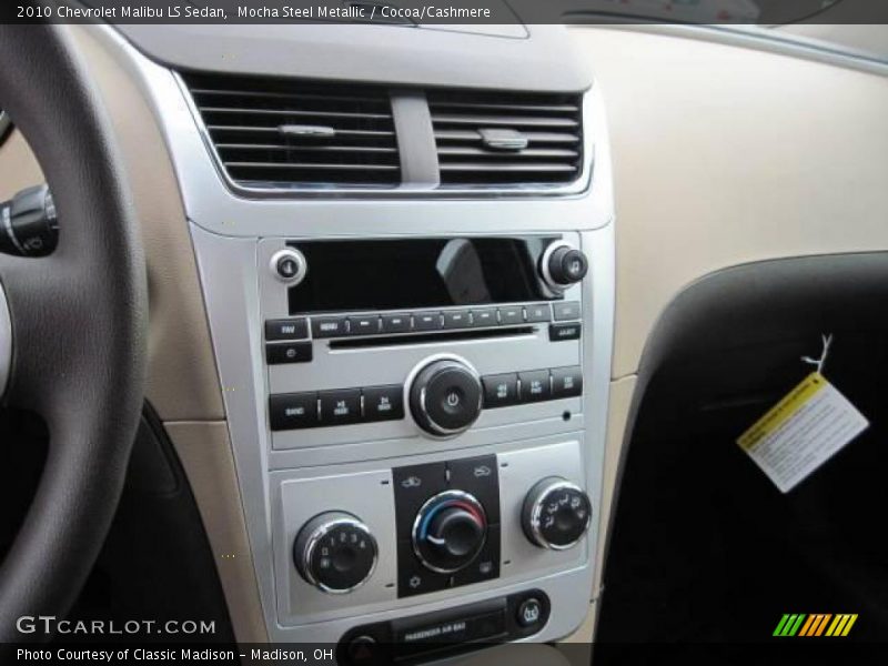 Mocha Steel Metallic / Cocoa/Cashmere 2010 Chevrolet Malibu LS Sedan