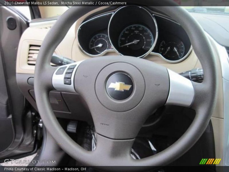 Mocha Steel Metallic / Cocoa/Cashmere 2010 Chevrolet Malibu LS Sedan