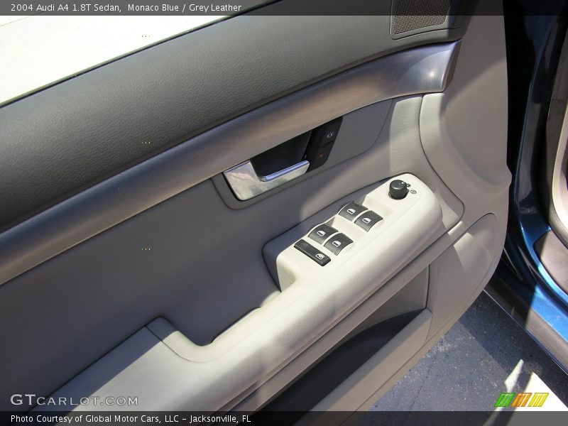 Monaco Blue / Grey Leather 2004 Audi A4 1.8T Sedan