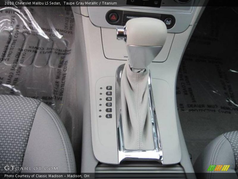 Taupe Gray Metallic / Titanium 2010 Chevrolet Malibu LS Sedan