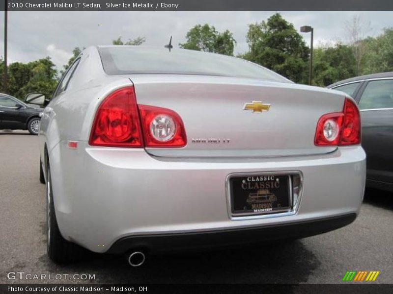 Silver Ice Metallic / Ebony 2010 Chevrolet Malibu LT Sedan