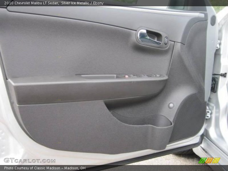 Silver Ice Metallic / Ebony 2010 Chevrolet Malibu LT Sedan