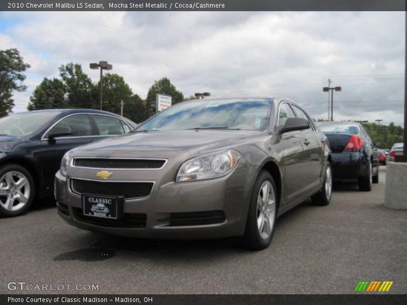 Mocha Steel Metallic / Cocoa/Cashmere 2010 Chevrolet Malibu LS Sedan