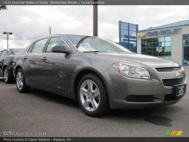 Mocha Steel Metallic / Cocoa/Cashmere 2010 Chevrolet Malibu LS Sedan