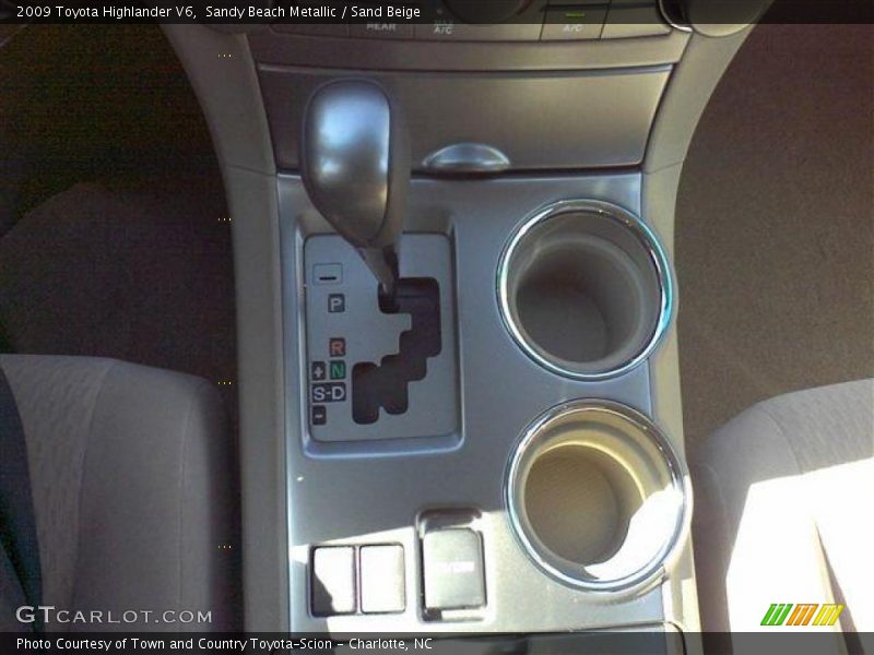 Sandy Beach Metallic / Sand Beige 2009 Toyota Highlander V6